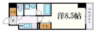 リシュドール名駅南の物件間取画像